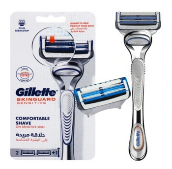 Aparat de ras Gillette Skinguard Sensetive + 2 lame