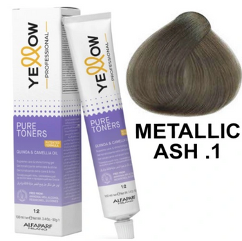 Alfaparf YELLOW Pure Toner Metallische Asche .1 100 ml
