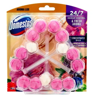 Domestos Aroma Lux Hibiscus Oil toilet cube 3x55 g