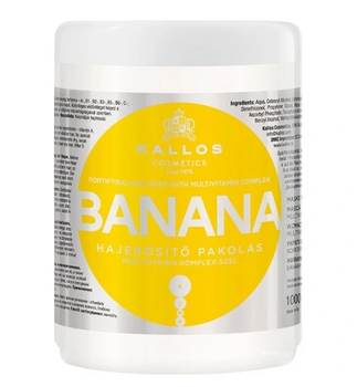 Kallos Banana Fortifying Mask 1000 ml