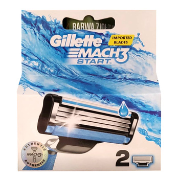 Gillette Mach 3 Start Inserto per rasoio 2 pz.