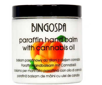 BingoSpa Balsam parafinowy do dłoni z morelą 250g