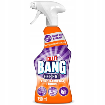 CILLIT BANG EXPERT SPRAY DO SPRZĄTANIA ZERO KAMIENIA I BRUDU 750ML