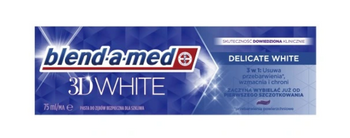 Blend-A-Med 3D White Delicate White Toothpaste 75 ml Gentle Whitening