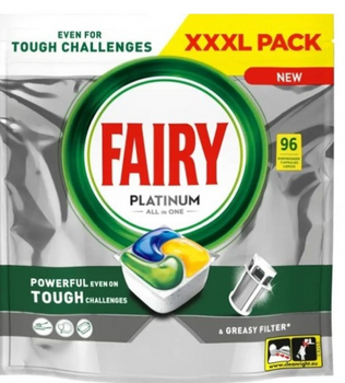 Fairy Lemon dishwasher capsules 96 pcs