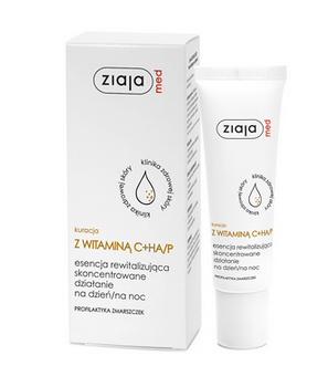 Ziaja Med Treatment with Vitamin C+HA/P Revitalizing essence with concentrated day/night action 30 ml