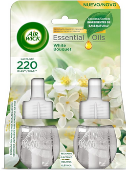 Cartuș electric Air Wick White Bouquet 2x 19 ml