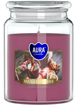 Bispol Lumânare spumantă în sticlă 500 g Mulled Wine