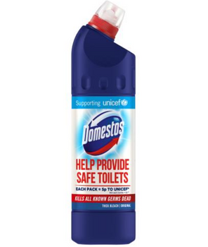 Domestos Detergente per WC, blu navy, 1000ml