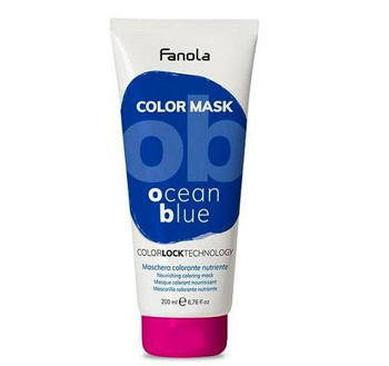 Fanola Farbmaske Blau 200 ml