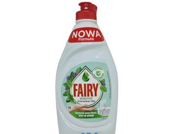 Fairy Sensitive Tea Tree mit Minze Geschirrspülmittel 450 ml