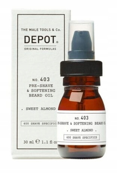 Depot Nr. 403 Pre-Shave&amp;Weichzeichner Bartöl 30 ml