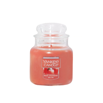 Yankee Candle Borcan Mic Alb Strawberry Bellini 104g