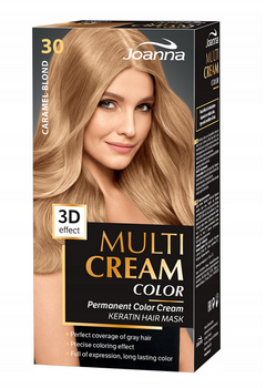 Joanna Multi Cream Color Haarfärbemittel Karamellblond 30