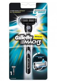 Gillette Mach 3 Razor + cartus de ras