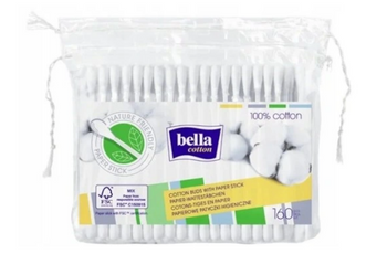 Bella paper sanitary sticks 160 pcs bag