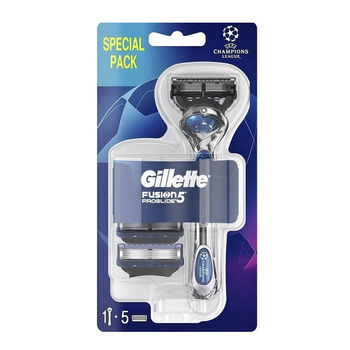 Gillette Fusion Proglide Rasierer + Rasiereinsatz 5 Stk.