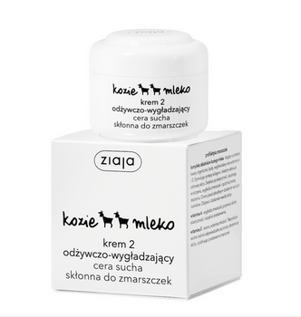 Ziaja Goat Milk Cream 2 nourishing and smoothing 50ml