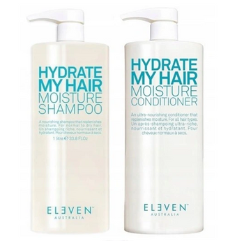 Eleven Australia Șampon Hydrate My Hair 960 ml + Balsam 960 ml