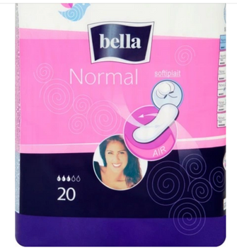 Bella Normal sanitary towels without wings 20 pcs