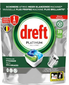 Dreft Kapsułki do zmywarki Platinum 39 szt