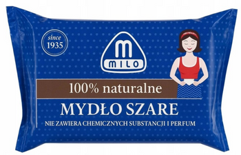 Mattes Milo 100% Naturalne szare mydło w kostce 175 g
