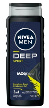 Nivea Men Deep Sport Shower Gel 500 ml