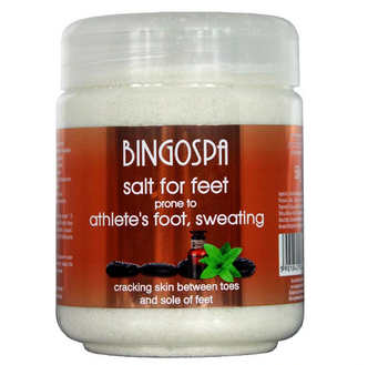 BingoSpa Salt for the care of feet prone to mycosis and sweating 550g