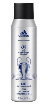 Adidas UEFA Champions Silver Dezodorant dla mężczyzn 150 ml