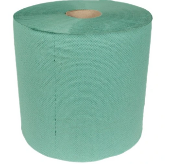 Czyściwo makulaturowe jednowarstwowe XXL 250 mb-zielone