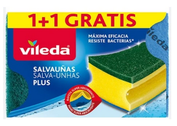 Vileda Sponge Antibacterial Kitchen Dishwasher 1+1