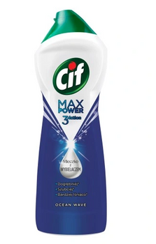 Cif Max Power Ocean Wave Reinigungsmilch mit Bleichmittel 1001 g Blau