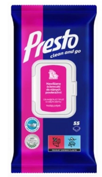 Presto Ściereczki uniwersalne 55 szt