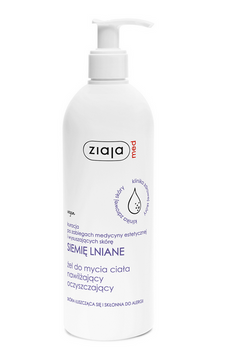 Ziaja Med Trattamento ai Semi di Lino Gel detergente corpo idratante e detergente 400 ml