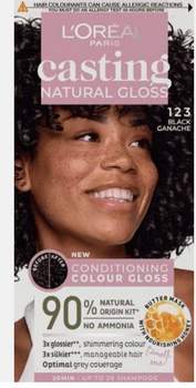 L'Oreal Paris Casting Creme Gloss Hair Colour 123 Black Ganache