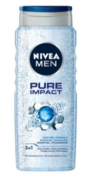 Nivea Men Pure Impact Gel de duș 500 ml