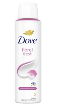 Dove Woman Floral Fresh Antiperspirant spray with a delicate floral fragrance 150 ml
