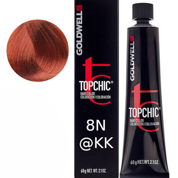 Vopsea elumenată Goldwell TOPCHIC 60 ml 8N@KK