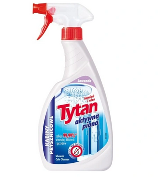 Tytan Active Foam Wasch- und Desinfektionsflüssigkeit für Duschkabinen Spray 500 ml