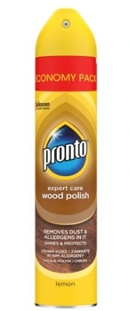 Pronto Wood Lemon Furniture Cleaning Spray 300 ml
