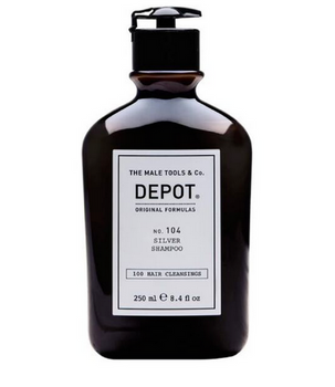 Depot NO.104 Silbershampoo für graues, weißes oder blondiertes Haar 250 ml