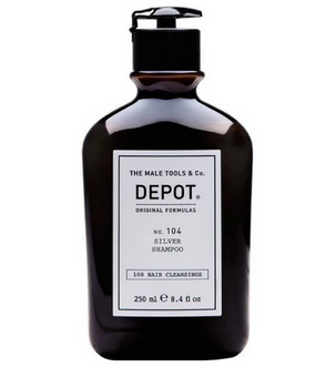 Depot NO.104 Silver Shampoo per capelli grigi, bianchi o decolorati 250 ml