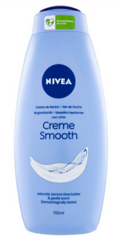 Nivea Creme Smooth Shea Butter Bath Lotion 750ml
