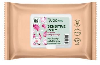 Luba Sensitive Intim moistened toilet paper 50 pcs