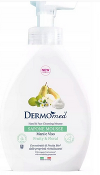 Dermomed Mydło w piance do rąk i twarzy Fluity&Floral 500 ml