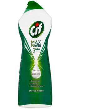 Cif Max Power Spring Fresh Milk with Bleach 1001 g Green