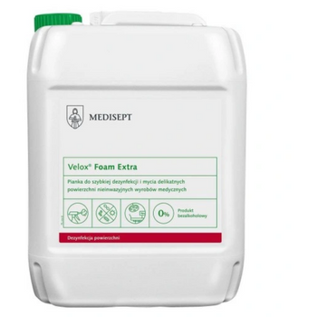 Velox Foam Extra 5L Foam for disinfecting and washing delicate surfaces Medisept