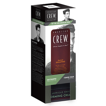 American Crew Set Shampoo 250 ml + Crema Modellante 3in1 85g