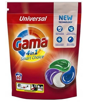 Gama Universal laundry capsules 60 pcs