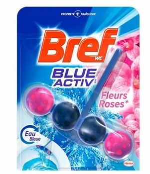 Bref Color Aktiv Flower 50 g Zawieszka do WC Barwiąca